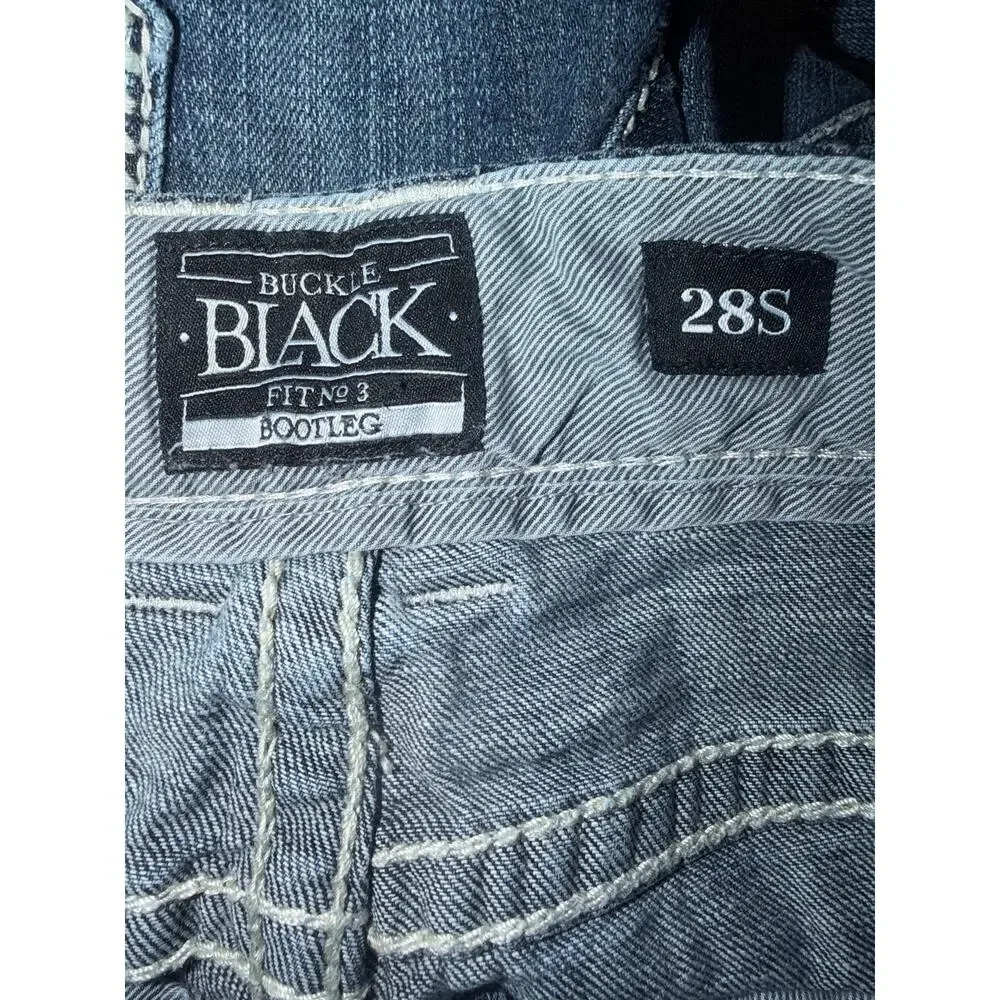 Buckle Black men’s bootleg blue jeans - Picture 6 of 16